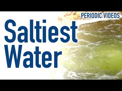Video: What Is The Saltiest Sea On The Planet?