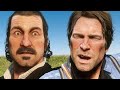 INSANE Arthur & Dutch Voice Impressions with a FULL RED DEAD ONLINE LOBBY!