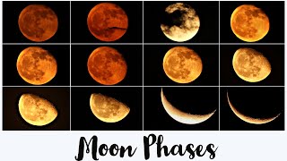 Phases of the Moon A Waxing Crescent Moon First Quarter Moon Waxing Gibbous