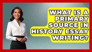 What Is A Primary Source In History Essay Writing? - Steps to Sophomore Year