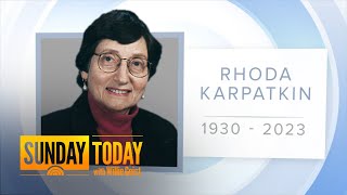 Rhoda Karpatkin longtime leader of Consumer Reports dies at 93