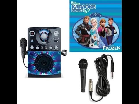 The Singing Machine SML-385W CDG Karaoke Machine With Sound and Disco Light  System