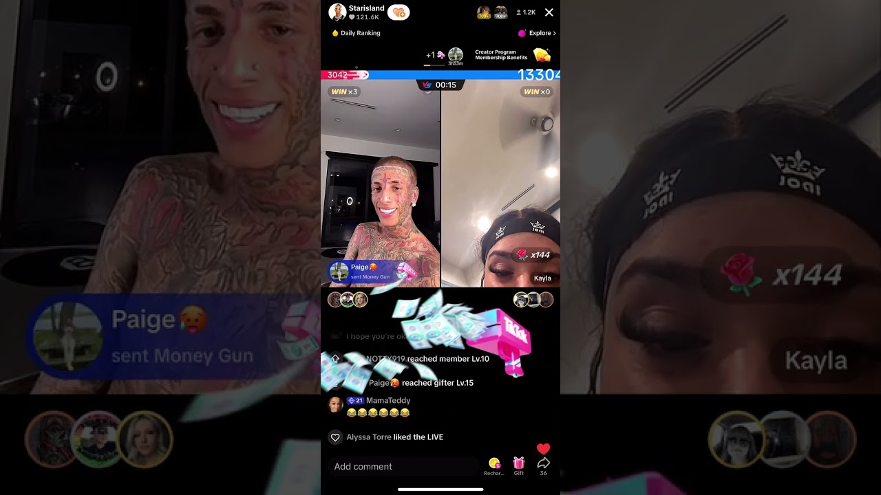 Flyysoulja fighting Kayla until she grabs a 🔪January 19, 2024