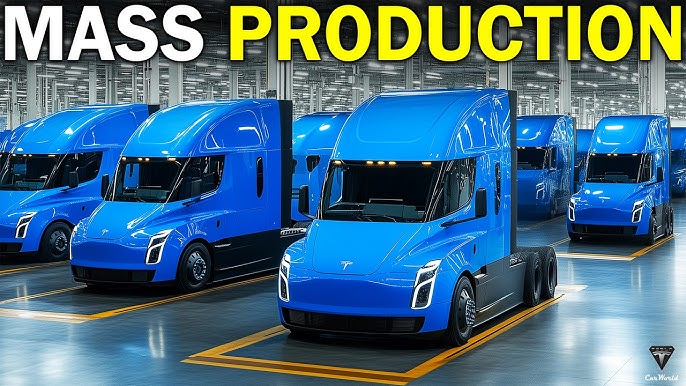 Elon Musk REVEALED Tesla Semi Gets 5 BIG Updates | New Giga Ready To Mass Production! CAN'T WAIT!!