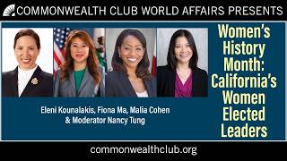 Women’s History Month: California's Women Elected Leaders
