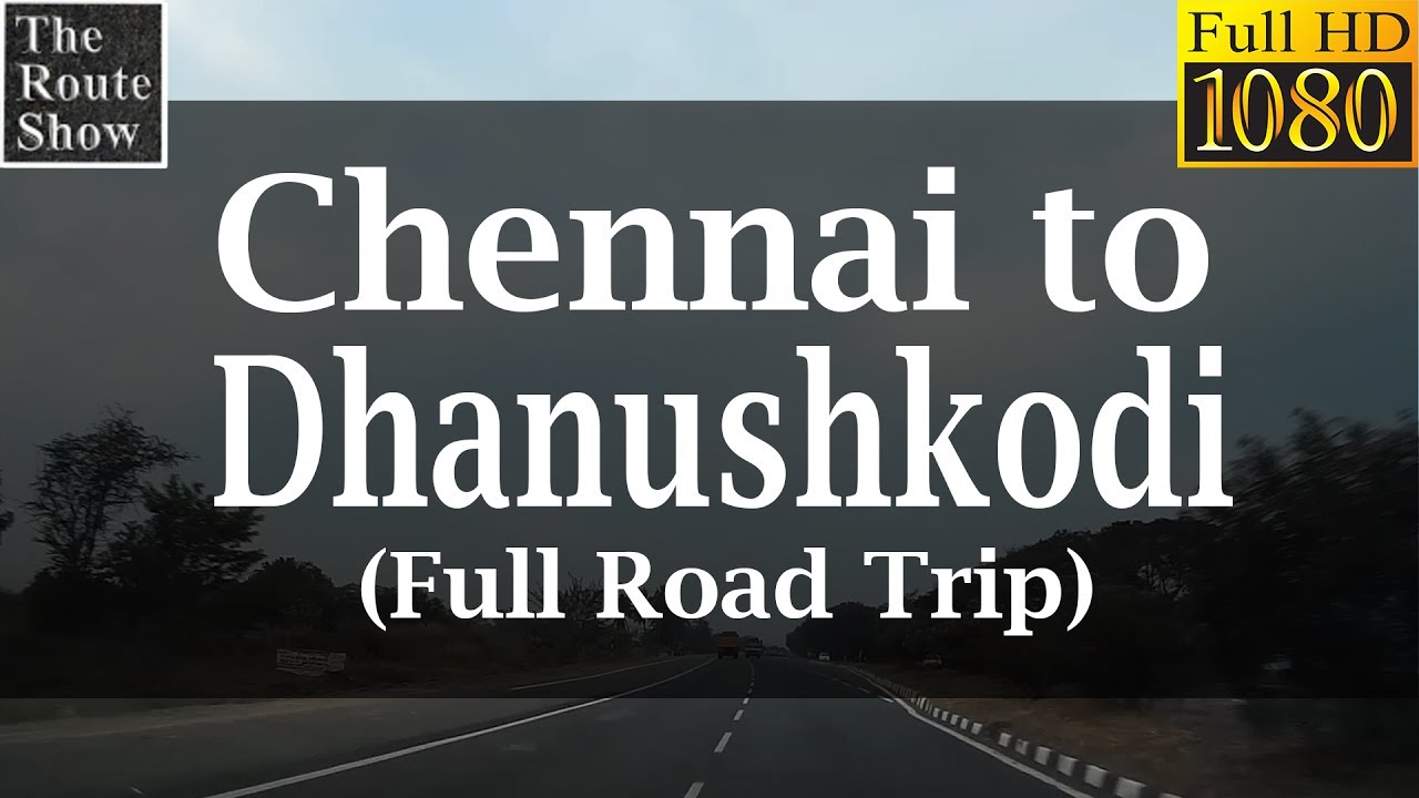 dhanushkodi road trip