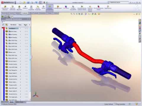 Solidworks 2010 mirror components -aynalama unsurları