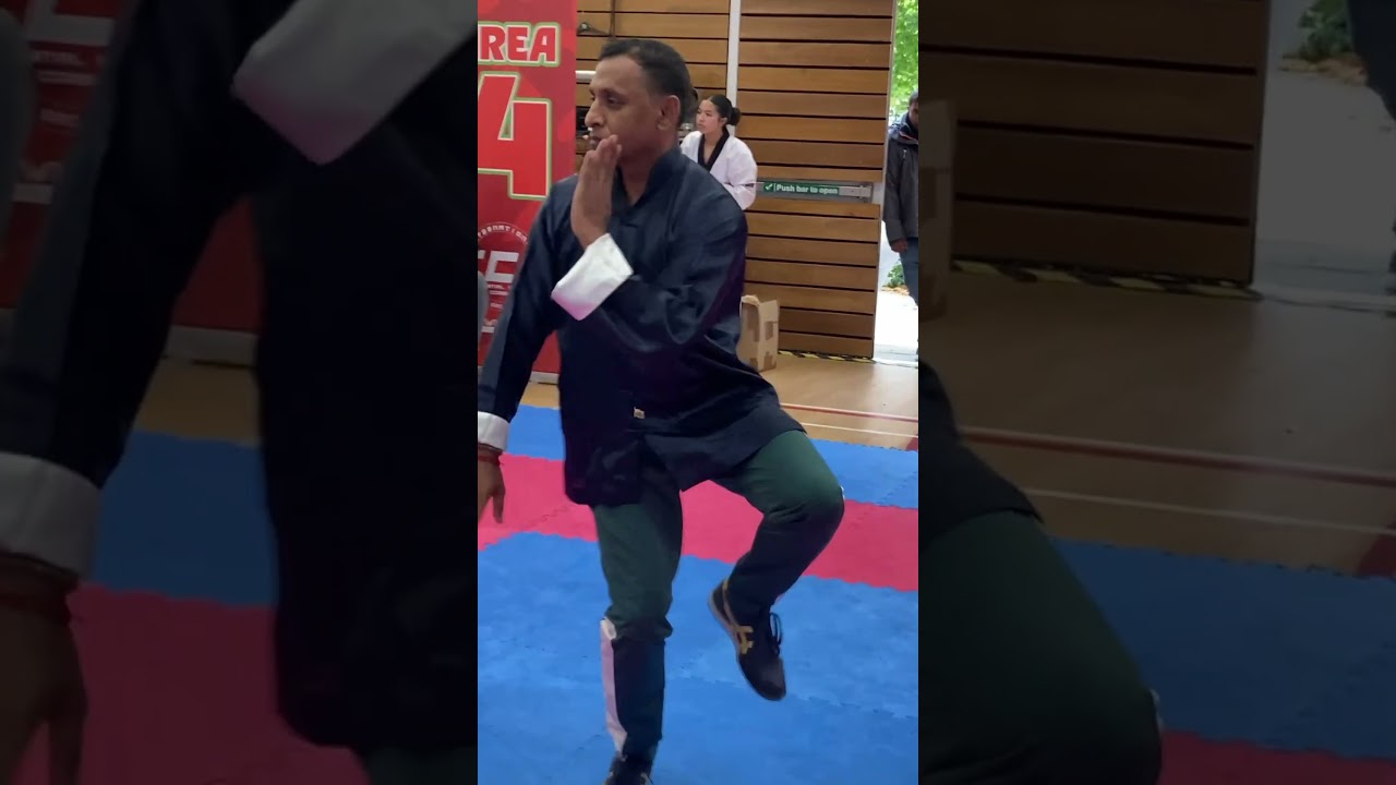 Превосходная форма китайских открытых спортивных боевых искусств на чемпионате мира I.C.O. 