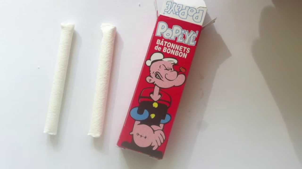 Popeye Candy Sticks Review Youtube