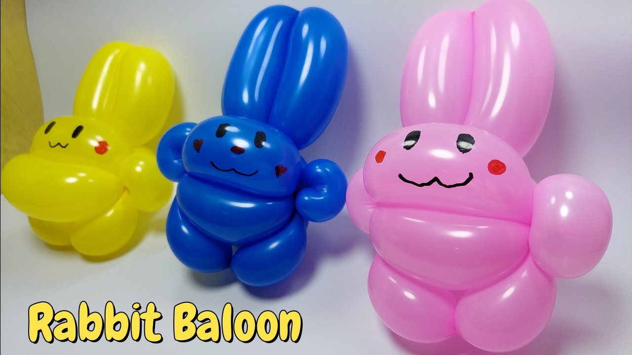 How To Make Rabbit Balloon How To Make Balloon Animals Balloon Maxresdefault