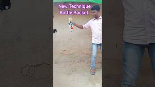 New Technique Bottle Rocket #Ramcharan110 #Experiment