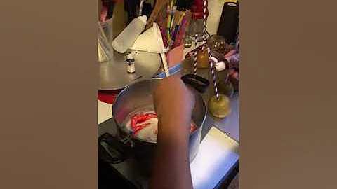 How to make Marbled Candy Apples