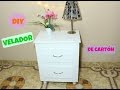 diy velador hecho de carton