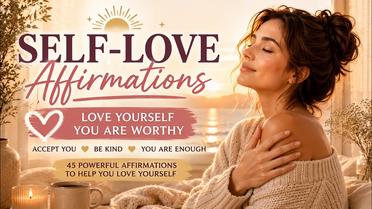 Positive Affirmations For Self-Love, Confidence, and Self Esteem - YouTube