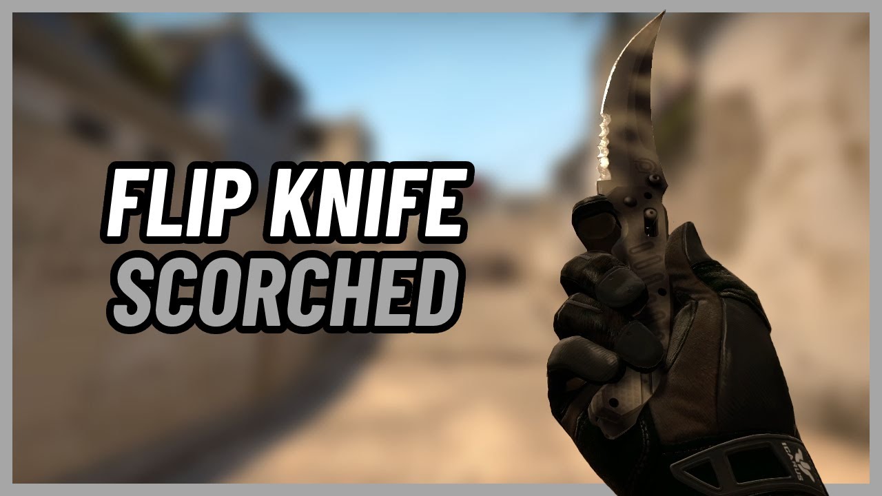 Flip Knife Scorched CSGO Knife Showcase YouTube