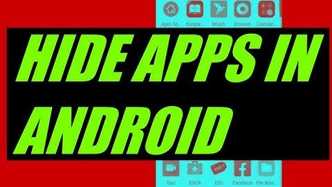 HOW TO HIDE ANY PRIVATE APPS ON ANDROID PHONE (NO ROOT NEEDED)#EASYTRICKSFARM
