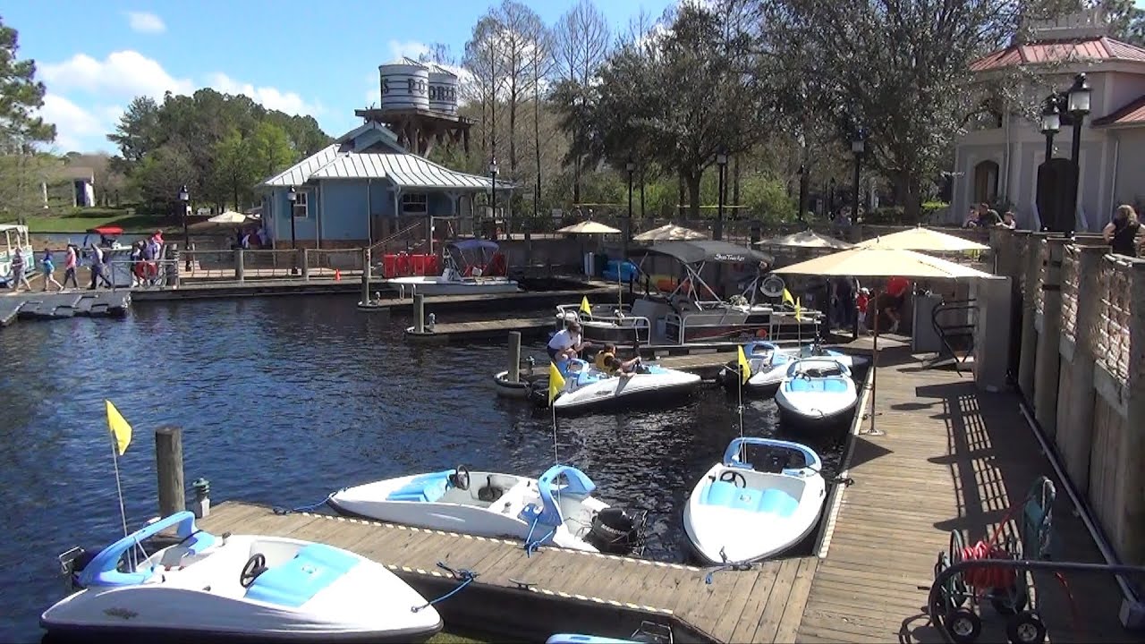 disney's port orleans riverside pontoon boat tour to