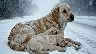 Three Dogs Abandoned by Their Owner in the Freezing Snow — A Heartwarming Story of Kind People
