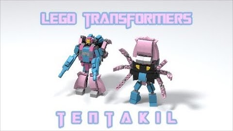 Lego Transformer Combiner Wars Piranacon Tentakil By BX Brix
