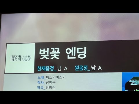 저음(남)버스커버스커-벚꽃 엔딩[음정-1,멜로디pro(없음)]
