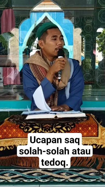 Sarian tedoq ketimbang raos batur #ceramahlombok #pengajian