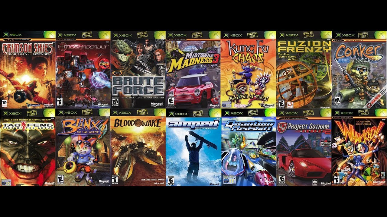 best original xbox games