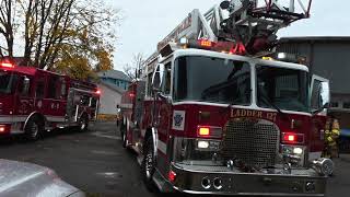 (4K) FORTY FORT, PA - CLEANUP OPERATIONS OF SMALL STRUCTURE FIRE