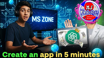 ৫ মিনিটে নিজের অ্যাপ বানান | Zero Coding | একদম ফ্রি App Create Tutorial | MS Zone