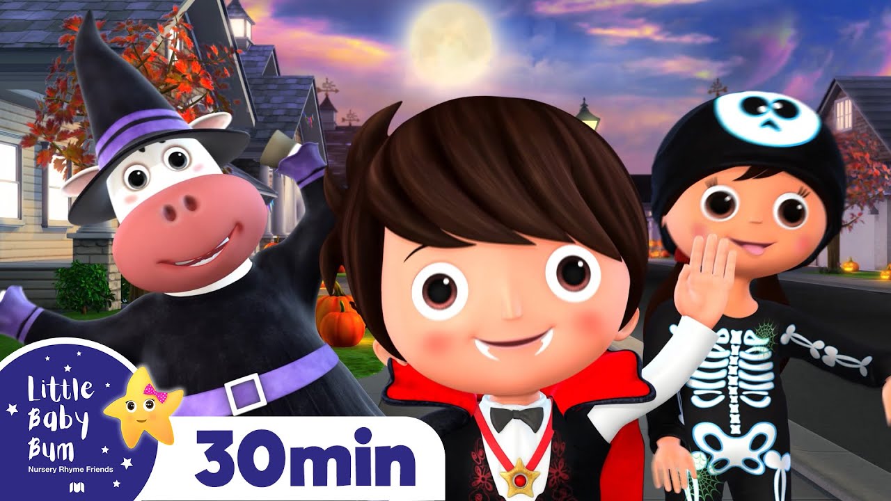 Trick Or Treat Song | Little Baby Bum Halloween Cartoons | Moonbug ...