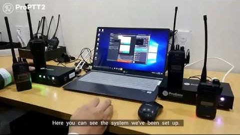 ProPTT2 with ProGate(RoIP GateWay) for multi-channel bridge