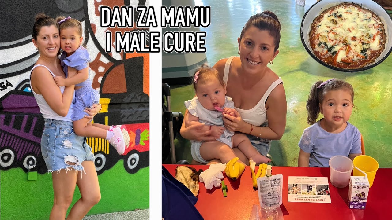 DAN U ŽIVOTU MAME & njenih malih cura + Recept za 🍕 Naše komšinice 🥰