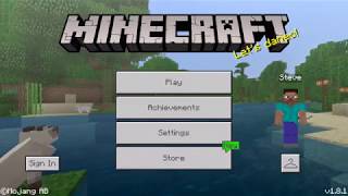 MINECRAFT POCKET EDITION VS MINI CRAFT (Minecraft PE, Mini Minecraft,  Mobile Games, iOS, Android) 