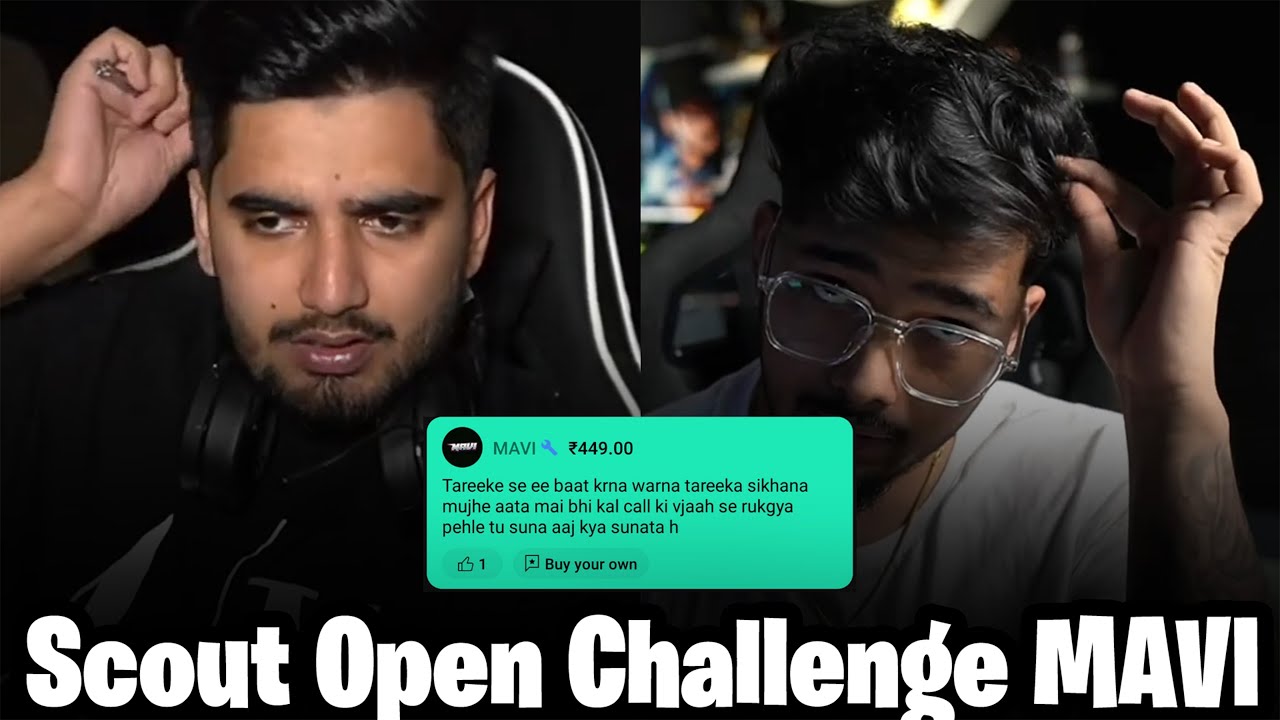 SCOUT Open Challenge MAVI | SCOUT vs MAVI Controversy
