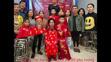 Mừng Thọ hai Cụ Nguyễn Thọ Biểu Tuổi 80 - Cụ Trần Thị Lợi Tuổi 70 Xuân Ất Tỵ 2025 Thôn Nhân trạch