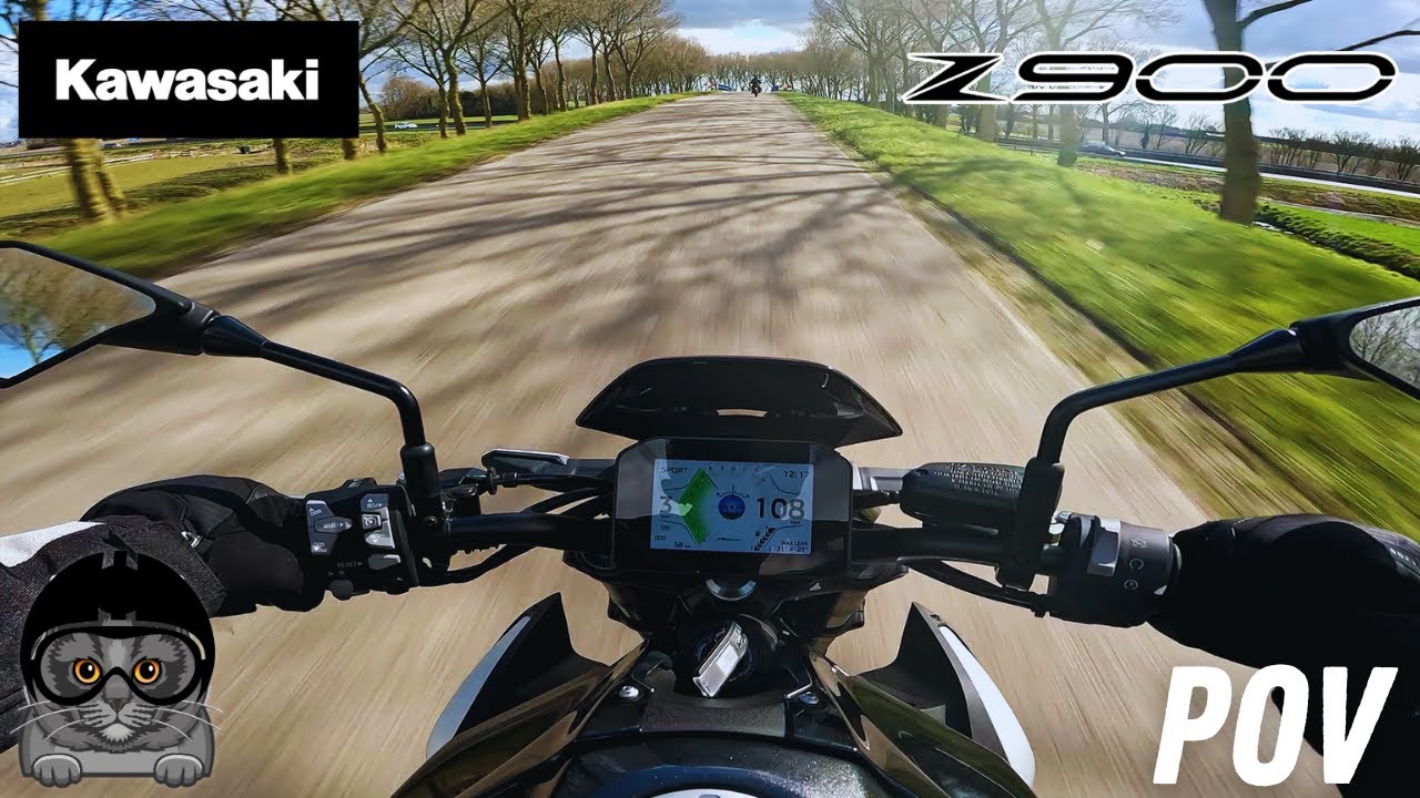 KAWASAKI Z900 AKRAPOVIC 2025 POV