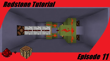 Minecraft Redstone - Full Adder -  Tutorial 11