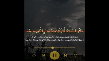 سورة یوسف(٨٤-٨٦) | رعد الكردي