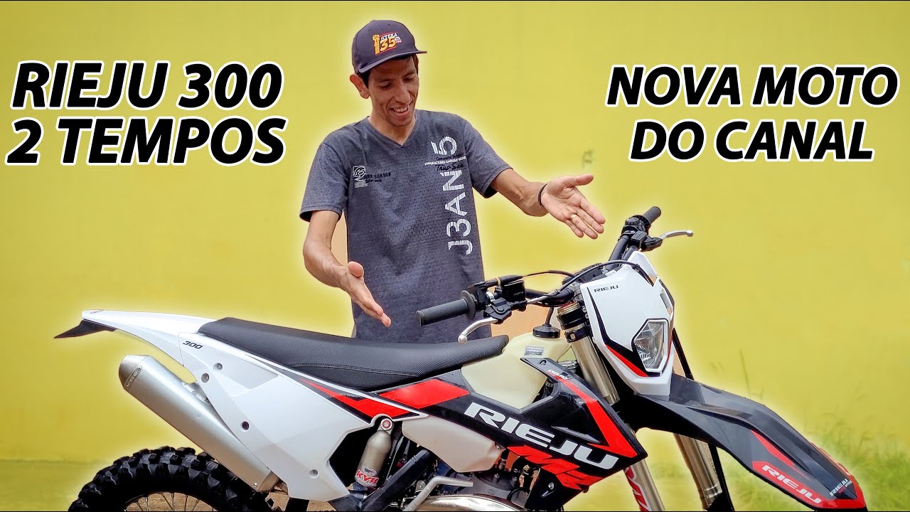 MINHA NOVA MOTO DE TRILHA ! 