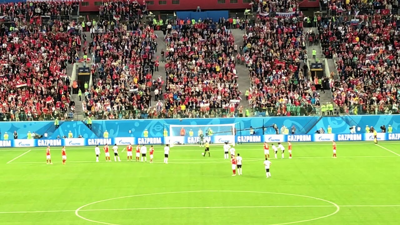 ロシアw杯 グループa第2節 ロシアvsエジプト モハメド サラーのペナルティーキックでエジプトが1点を返す 18 6 19 Youtube