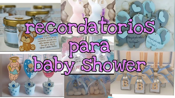 40 Ideas Recuerdos para Baby Shower *Niño* HD 