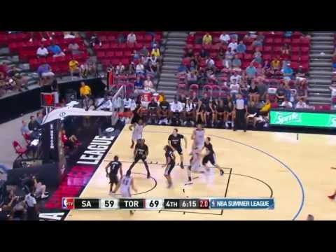2013 NBA Summer League San Antonio Spurs VS Toronto Raptors
