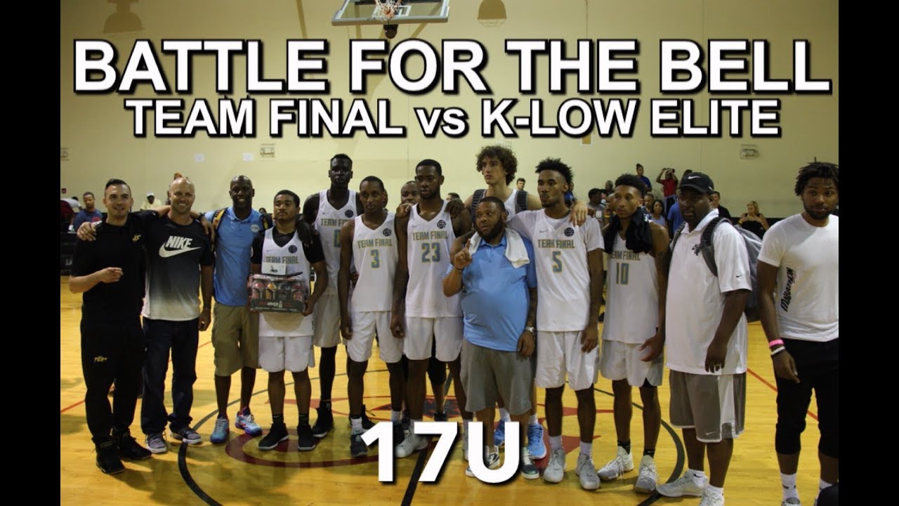 17U TEAM FINAL vs K-LOW ELITE  "BATTLE FOR THE BELL" (7/8/17)