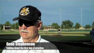 First Fall Baseball Practice