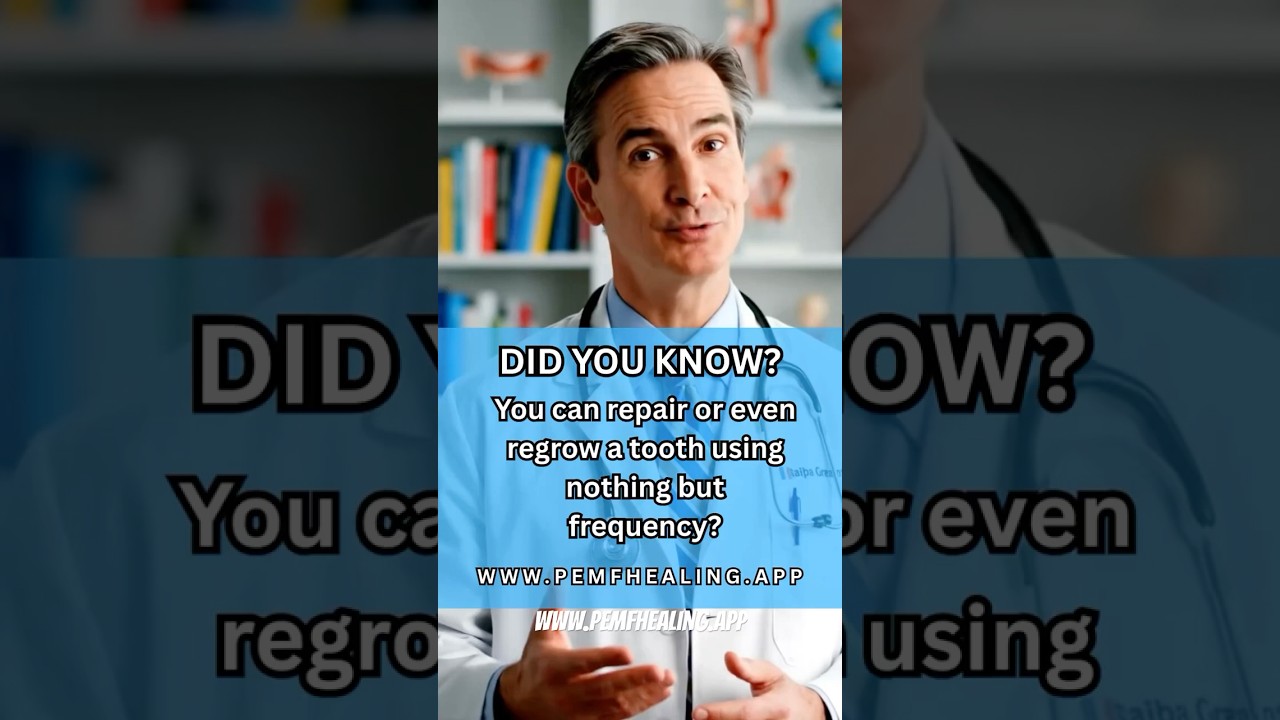 Regrow Your Tooth with Pure Frequency? The Truth About PEMF Healing Revealed 🦷✨