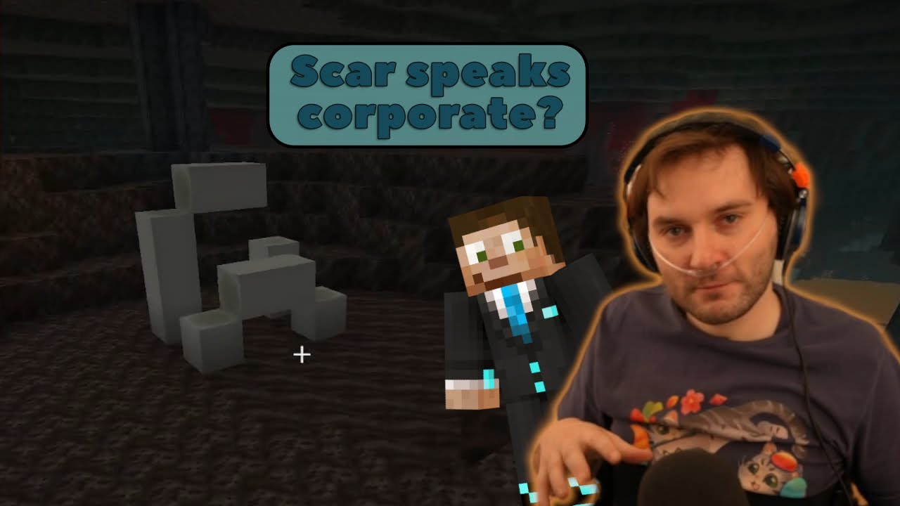 Does Scar Speak Corporate? - GoodTimesWithScar Clips (Hermitcraft Season 11)