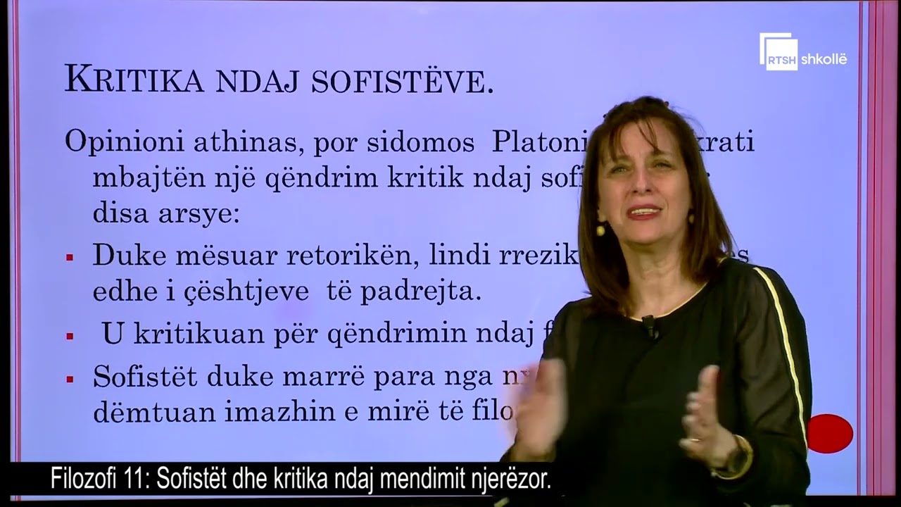 Sofistët dhe kritika ndaj mendimit njerëzor | Filozofi 11