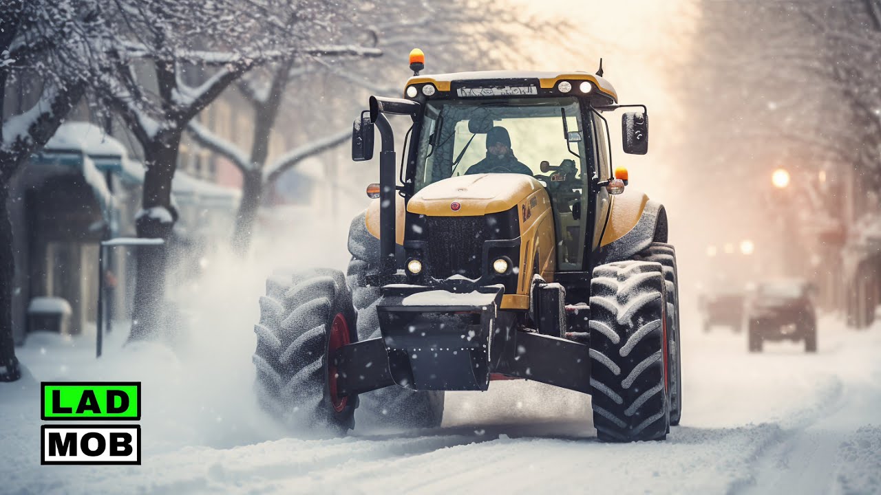 Heavy Snowfall in Athens Greece - EXTREME SNOW CONDITIONS