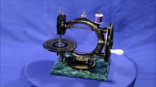 Antique Sewing Machine Restoration - Recovering Lost Artwork