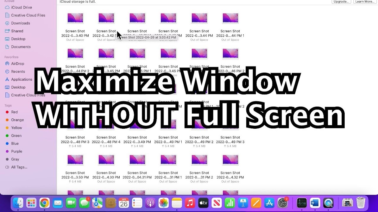 Keyboard shortcut to maximize window