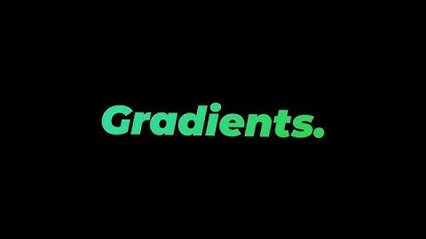 Gradients Premiere Pro Presets